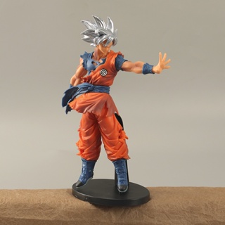 โมเดลฟิกเกอร์ PVC รูปดราก้อนบอล Super Son Goku Kakarotto Migatte no Gokui Ultra Instinct Key of Egoism Super Saiyan ขนาด 23 ซม. ของเล่นสําหรับเด็ก