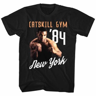 [S-5XL] Catskill 84 เสื้อยืด ลายมวยหนัก Champion Iron Mike Tyson เสื้อยืดคอกลม ผ้าฝ้าย พิมพ์ลายการ์ตูน พรีเมี่ยม ขนาดให