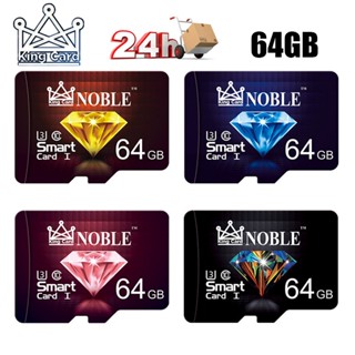 【จัดส่ง 24 ชั่วโมง】การ์ดหน่วยความจําเพชร 64GB Micro TF SD Card 64GB Class 10 Card U1 Micro SD Card