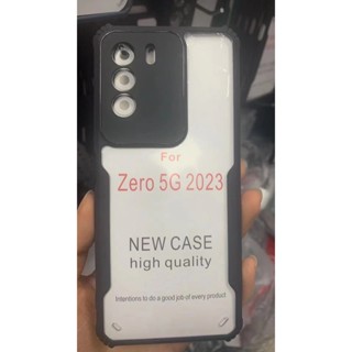 Acrylic Back Clear Casing For Infinix Zero 5G 2023 Smart 7 Zero 8 8i Smart HD 2021 Transparent PC TPU Soft Case Shockproof Bumper Edge Airbag Anti Drop Camera Protective Phone Case Back Cover