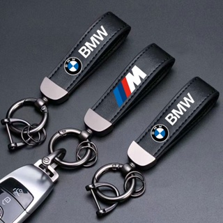 พวงกุญแจรถยนต์หนัง คุณภาพสูง สําหรับ BMW M Performance E46 E39 E60 E90 E92 E91 E84 E85 F20 F40 F30 F10 F45 F48Lci F15 F25 G01 G02 G05 G20 G30 G32