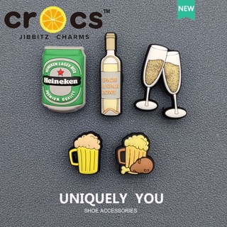 Jibbitz crocs จี้รูปดอกไม้ สําหรับตกแต่งรองเท้า DIY