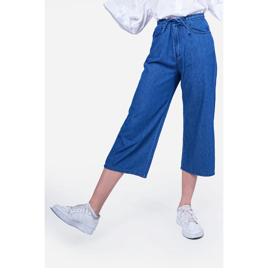 Ninety Degrees - กางเกง Chambray Bernadeth สําหรับผู้หญิง 42082D2ML