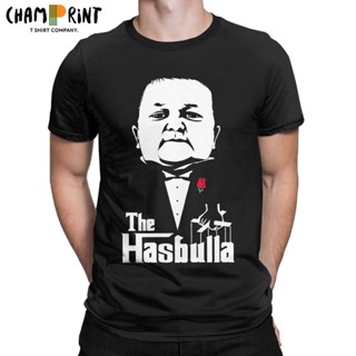 [S-5XL] เสื้อยืด ผ้าฝ้าย พิมพ์ลาย Hasbulla Godfather Magomedov Khabib ของขวัญ สําหรับผู้ชาย