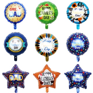 ลูกโป่งฟอยล์ ฮีเลียม ลาย Happy Father Day SuperDad Globos ภาษาอังกฤษ สําหรับตกแต่งปาร์ตี้