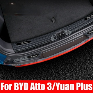 Byd แผ่นสติกเกอร์ใส ป้องกันชนหลัง อุปกรณ์เสริม สําหรับ Atto 3 Yuan Plus 2022 2023