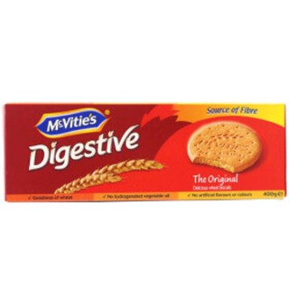 MCVITIES แมคไวตี้ส์ ไดเจสทีฟ บิสกิตข้าวสาลี ขนาด 400g