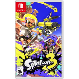 มือ1 splatoon 3 us en เกม nintendo switch พร้อมส่ง casual shooting compet online nsw game ใหม่ 2023