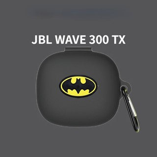 【Trend Front】เคสหูฟัง แบบนิ่ม ลายการ์ตูน สีพื้น สําหรับ JBL WAVE 300 TX