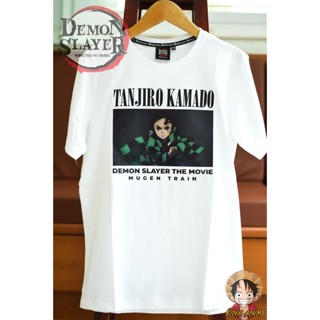 [โค้ดส่วนลด ANJUY60 ลดทันที 60.- เมื่อช้อปครบ 300.-] ทันจิโร่ [ TANJIRO KAMADO ]DEMON SLAYER THE MOVIE เสื้อลิขสิทธ_03