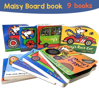 Maisy Transportation Series Basic Concepts Books Kids Board Book Learning English Educational Toys