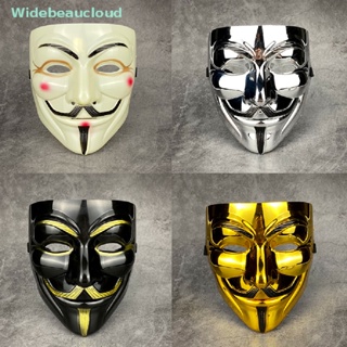 Widebeaucloud Vendetta Hacker หน้ากาก ปาร์ตี้คริสต์มาส สําหรับเด็ก และผู้ใหญ่