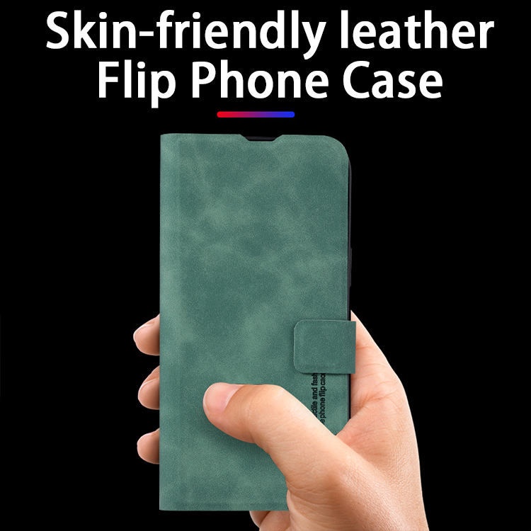 เคสหนังฝาพับ สําหรับ OPPO Realme X3 SuperZoom X50 Pro XT X2Pro X7 X7Pro GT Neo2 Neo3 เคสโทรศัพท์ Soft TPU Case Leather Wallet Card Leather Holster Buckle Cover ซองหนังสีทึบ ฝาพับแม่เหล็ก ซองหนัง