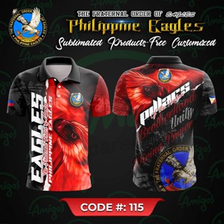 Eagles Sublimation เสื้อโปโล รหัส 115