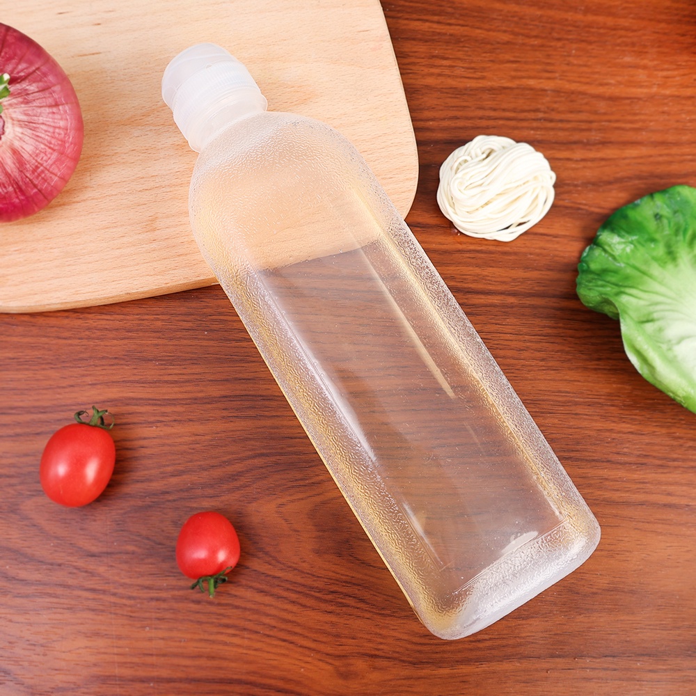 ขวดบีบน้ํามัน ซอสถั่วเหลือง น้ําส้มสายชู PP5 เกรดอาหาร อเนกประสงค์ ขนาด 300 มล. 500 มล. 1000 มล. - รูปที่ 3