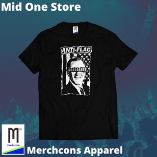 oversize T-shirt Mod237/kaos BAND ANTI ป้ายแท็กธง MERCHCONS ไซซ์ด้านนอก KAOS Music DISTRO S-5XL