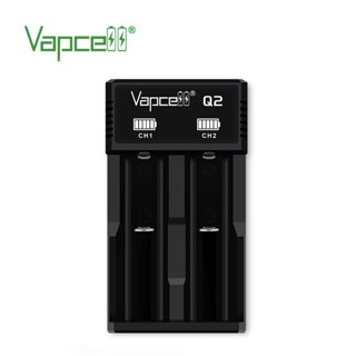 Vapcell ของแท้💯เครื่องชาร์จพร้อมถ่าน (เครื่องชาร์จVapcell Q2+ถ่านVapcell 18650 3600mAh 35/10A 2ก้อน) ถ่าน