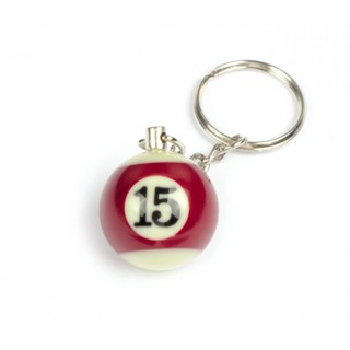 Aramith Pool Ball Key Ring No.15