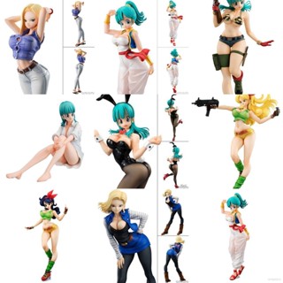 ฟิกเกอร์ โมเดล Dragon Ball Girls Android 18 Bulma Launch Videl Chichi ของเล่นสําหรับเด็ก