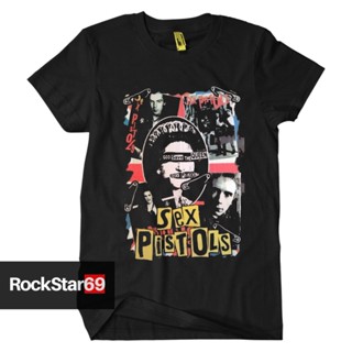 oversize T-shirt Kaos Band SEX PISTOLS รองเท้าลําลอง ขนาดใหญ่ สําหรับผู้ใหญ่ ไซซ์ S - 7XL 1 ขนาด | เสื้อยืด พรีเมี่ยม S-