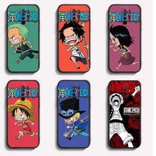 เคสโทรศัพท์มือถือ กันกระแทก ลาย One Piece สีดํา สําหรับ Redmi 9 9A 9C 9t Note 9 9s 9t