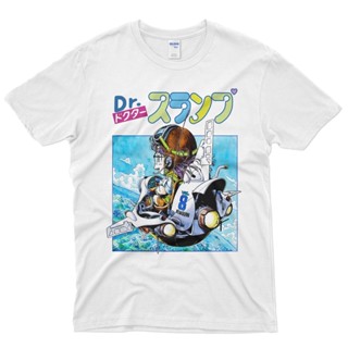 พร้อมส่ง เสื้อยืด พิมพ์ลายอนิเมะ Dr Slump สไตล์วินเทจ คุณภาพสูง