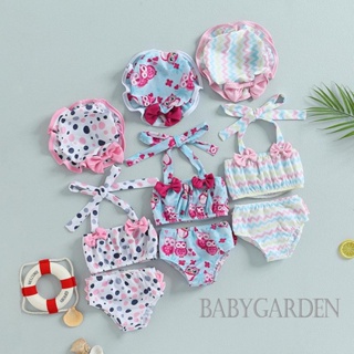 Babygarden-0-24months ชุดว่ายน้ํา ชุดบิกินี่ และกางเกงขาสั้น แฟชั่นฤดูร้อน สําหรับเด็กผู้หญิง