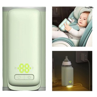 【CH*】เครื่องอุ่นขวดนมไร้สาย 18w 6000mAh USB ฉนวนกันความร้อน สําหรับให้อาหารเด็กทารก