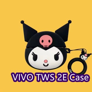 【จัดส่งรวดเร็ว】เคสหูฟัง แบบนิ่ม ลายการ์ตูน สีพื้น สําหรับ VIVO TWS 2E