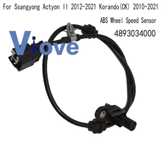 เซนเซอร์ความเร็วล้อ สําหรับ Ssangyong Actyon II 2012-2021 Korando(CK) 2010-2021 2 ชิ้น 4893034000 48930 34000