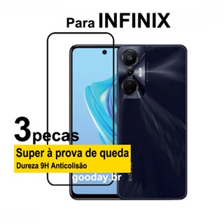 3Pcs Infinix Hot 20s Screen Protector Full Coverage Tempered Glass For Infinix Hot 20s 20i 20 4G 5G Hot 20 Play Infinix Smart 7 Plus 6 HD 5 3 2 Pro Zero 20 5G 2023 X Neo Pro