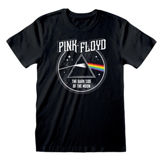 [S-5XL] เสื้อยืด พิมพ์ลาย Floyd Dark Side Of The Moon สไตล์เรโทร มีสีดํา สีชมพู