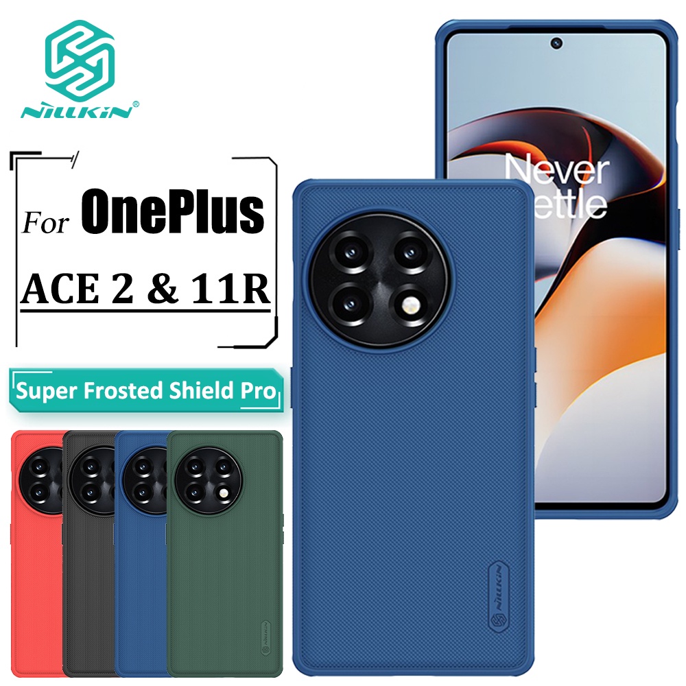 Nillkin Super Frosted Shield Pro เคส OnePlus 11R / OnePlus Ace 2 เคส บางพิเศษ เคลือบด้าน TPU + PC ป้