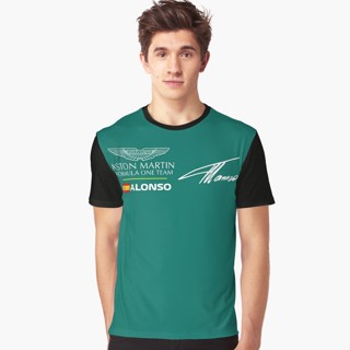 ขายดี เสื้อยืด ลายกราฟิก F1 Fernando Alonso Aston Martin 14 F1 2023 คุณภาพสูง 2023