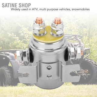 SaTine Shop รีเลย์กว้าน 600A อุปกรณ์เสริมรีเลย์สตาร์ทกันน้ำสำหรับรถออฟโรด ATV DC 12V