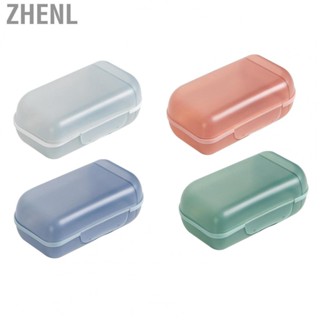 Zhenl Travel Soap Holder Stylish Lightweight Multipurpose Portable Soap Dish with Lid for Travel Home