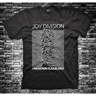 การพิมพ์เสื้อยืด คอกลม แขนสั้น ผ้า  สบายและต่อต้านริ้วรอย สินค้าพร้อมส่ง JOY DIVISION - Men and Women