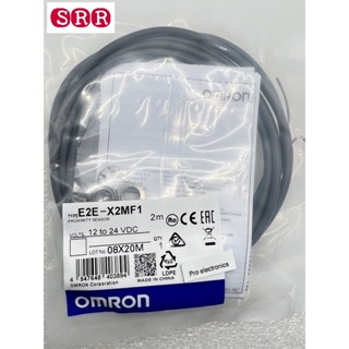 พร้อมส่ง E2E-X2MF1 2M - OMRON - Inductive proximity sensor - Ø8, Non-Flush, 2mm Sn, PNP-NO, 12 - 24VDC ส่งจากไทย