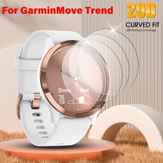 ฟิล์มกันรอยหน้าจอ TPU แบบใส ความคมชัดสูง ป้องกันน้ํามัน ทนทาน สําหรับ Garmin Moving Trends 3 ชิ้น