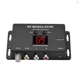 Flt M60 RF Modulator AV เป็น RF ตัวแปลง