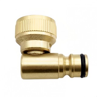 Garden 90 Degree Brass Movable Nipple Connector