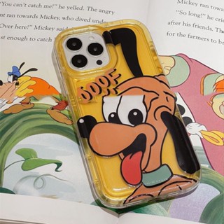 เคสโทรศัพท์ซิลิโคน TPU ใส แบบนิ่ม ลายสุนัขน่ารัก กันกระแทก สําหรับ IPhone 14 13 11 12 Pro XS Max X XR 7 8 Plus