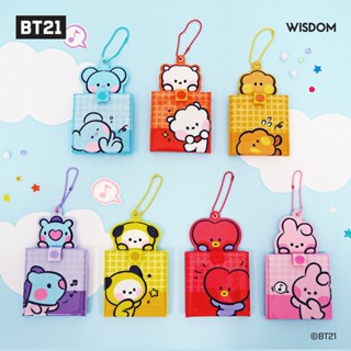 [BT21 Official] BT21 กระจกมินนิมิเรอร์ วงแหวนกุญแจ ขนาดเล็ก ลาย Line Friends