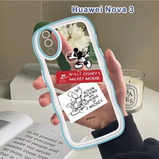 สําหรับ Huawei Nova 3 3i Y90 5T Pro เคสโทรศัพท์มือถือแบบนิ่ม กันกระแทก ลายการ์ตูนมิกกี้ มินนี่เมาส์ แฟชั่น