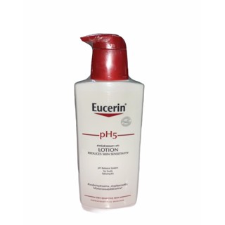 Eucerin pH5 Lotion 400มล (1ขวด) ยูเซอริน โลชั่นบำรุงผิว บอบบางแพ้ง่าย แห้งเสียมาก