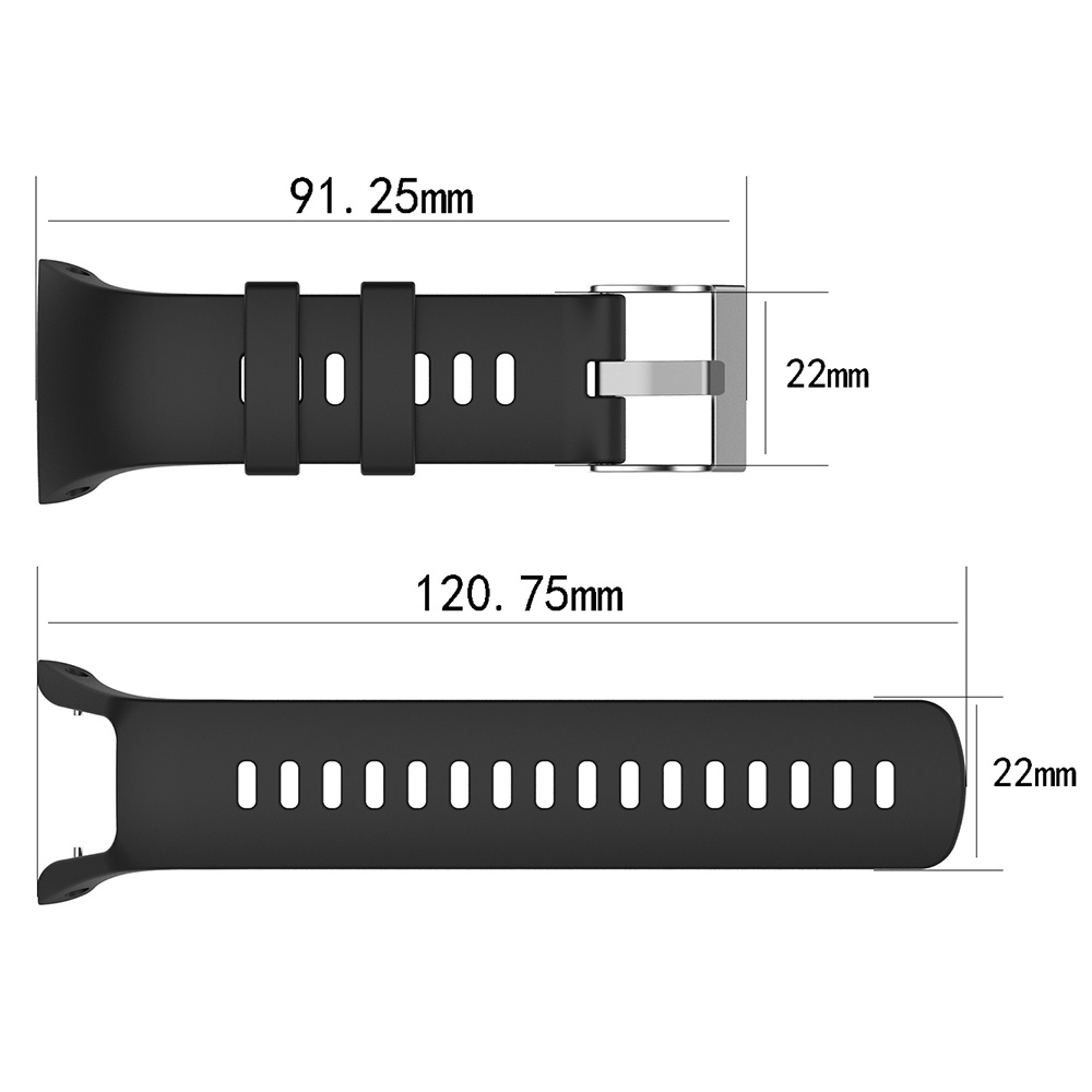 สายนาฬิกาข้อมือซิลิโคน แบบเปลี่ยน สําหรับ SUUNTO Spartan Trainer Trainer Wrist HR Sports Watch