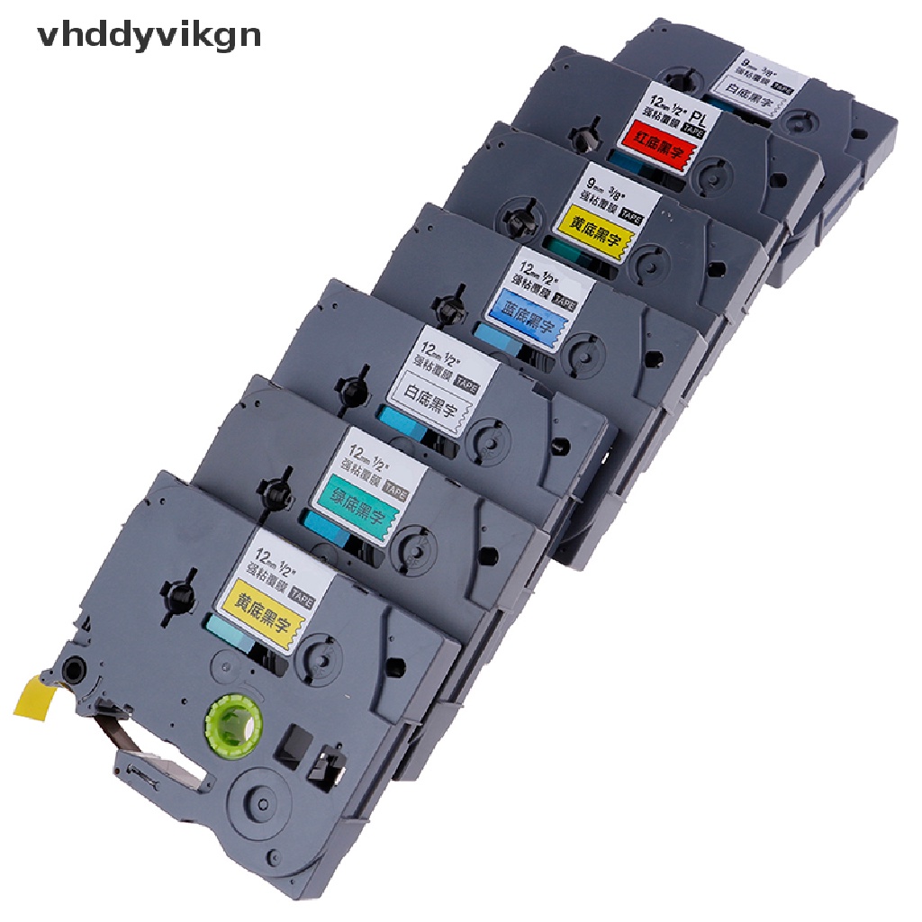 12 มม. 9 มม.ป้ายเทป TZ-231 PT-E100B D210 สําหรับ Brother P touch เครื่องพิมพ์