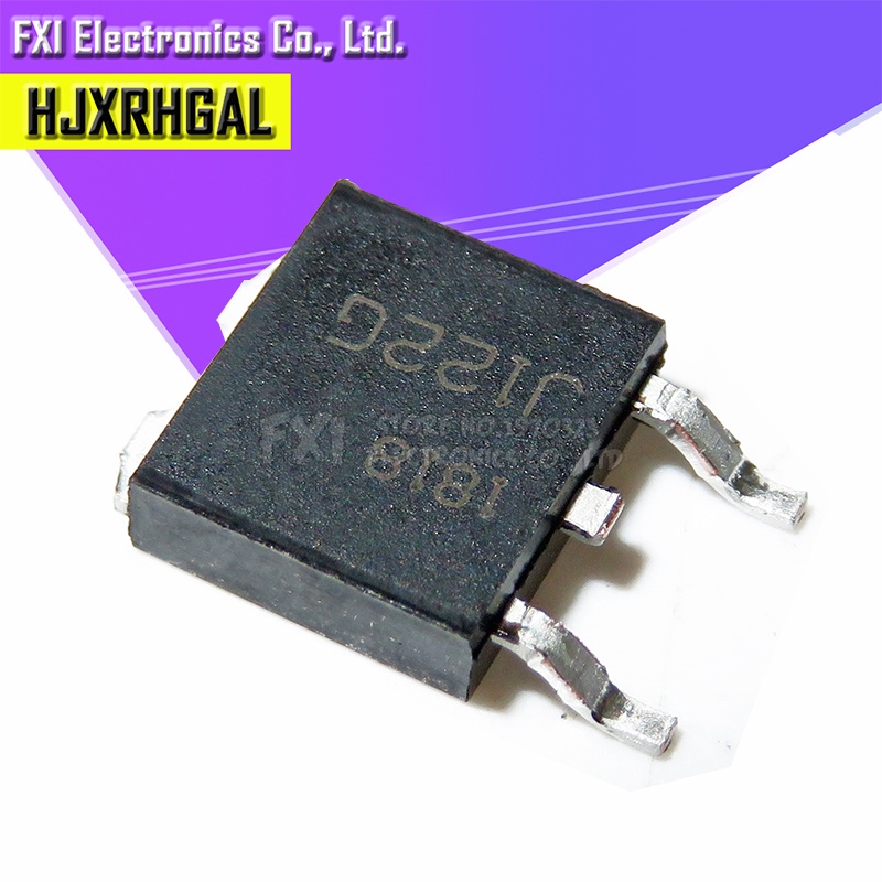 10 ชิ้น Darlington ทรานซิสเตอร์ MJD122G MJD122T4G MJD122 TIP122 SMD SOT-252 ใหม่