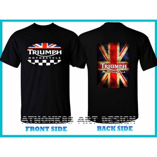 ขายXin1- เสื้อยืด ผ้าฝ้าย 100% พิมพ์ลาย Triumph Racing Motor พลัสไซซ์ สําหรับผู้ชาย ใส่เล่นกีฬา ฟิตเนส คริสต์มาส（S-5XL）