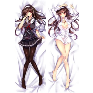 ปลอกหมอน ลายอนิเมะ Saenai Heroine No Sodate-kata Dakimakura 3D 50c150 ซม.